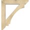 Ekena Millwork Imperial Slat Rough Sawn Bracket w/ Offset Brace, Douglas Fir, 8"W x 40"D x 44"H BKT0806X40X44IMP06RDF - alternate 2